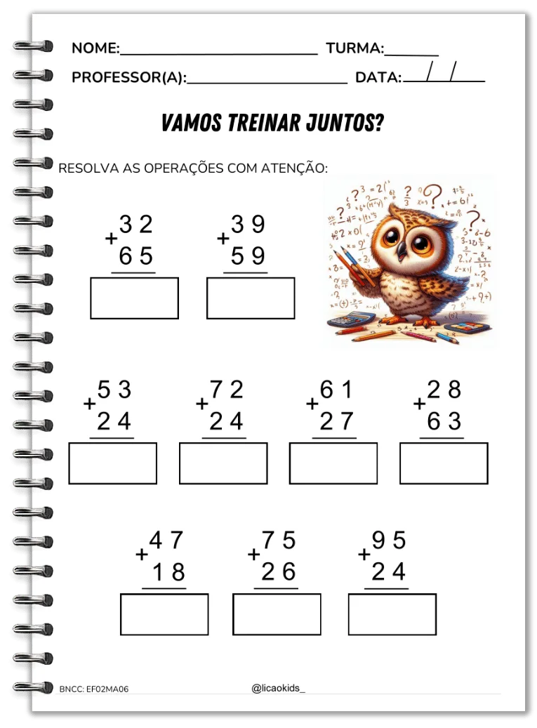 Amostra - Vamos treinar juntos