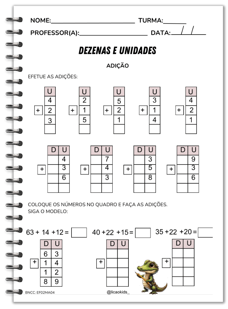 Amostra - Dezenas e Unidades